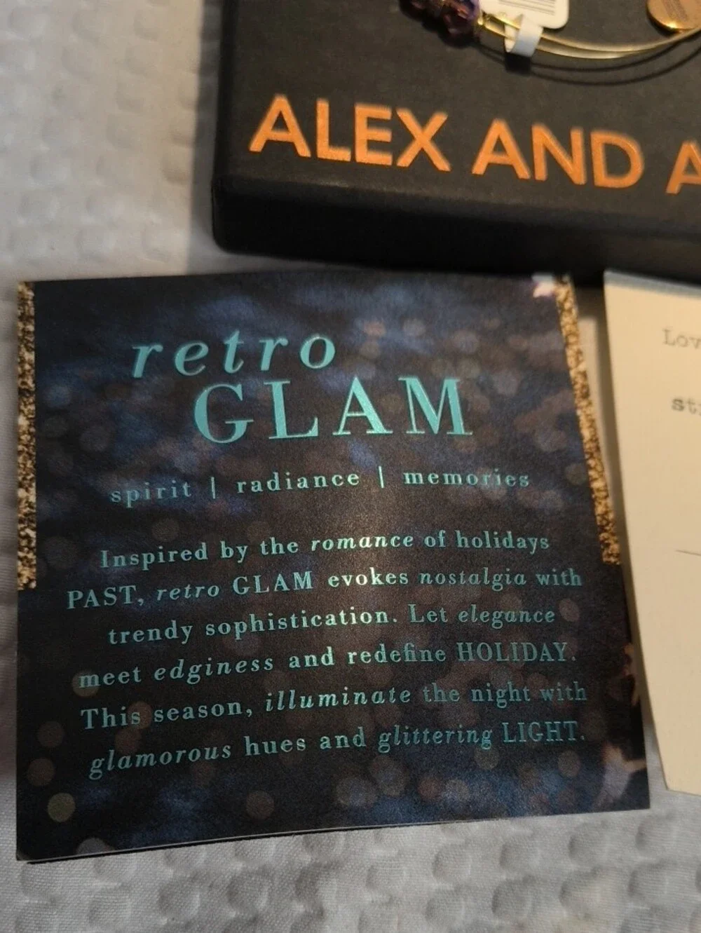 Alex and Ani iridescent purple